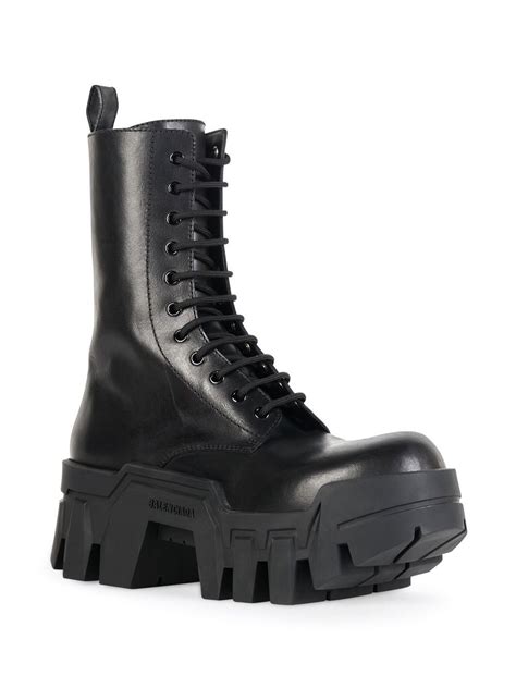 balenciaga lace up ankle boots